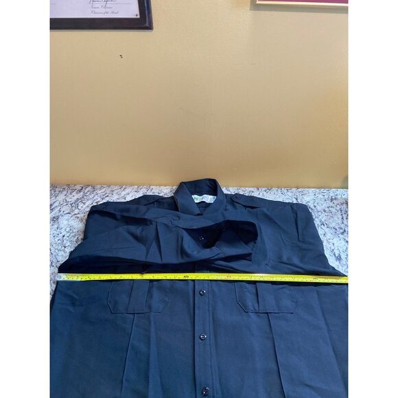 Horace Small Mens Black Tactical Button-Down Shirt Size Medium Long Sleeve - Picture 7 of 10